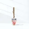 Llavero Lindo Bufanda Peluche Gatito Muñeco Llavero Colgante para Bolso Juguete de Dibujos Animados Decoración para Colgar en Coche Cordón
