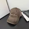 Gorra de Béisbol de Verano para Mujer con Bordado de Letras, Visera Dura, Circunferencia de Cabeza Grande, Gorra Casual para Hombre, Nuevo Estilo 2025 con Agujeros