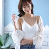 Novo Sutiã Costas Bonitas Estilo Kaka Grande em U Costas Bonitas Top Tubo Canelado Camisola Sutiã Cruzado de Celebridade da Internet para Mulheres