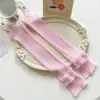Manga Larga Transpirable Hilo Arrugado Protector Solar Exterior Manga Negra Seda Helada Malla Fruncida Para Mujer Verano Conducción Protectora Manga de Hielo