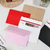 Bolsa sobre con C6 engrosado personalizada para uso transfronterizo, papel kraft simple en blanco para invitaciones estilo occidental, papel de carta exquisito de alta gama