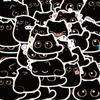40/2 Adesivos Originais de Desenho Animado Pintados à Mão de Bolas de Carvão para Laptop Caderno Capa de Celular Adesivos Decorativos DIY