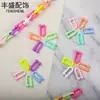 Corrente Acrílica Colorida em Formato de U Acessórios para Joias DIY Corrente para Bolsa Corrente para Óculos Fivela de Corrente Atacado