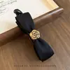 Pinza para el pelo de plátano con lunares estilo coreano para mujer, versátil y simple, nuevo modelo 2026, moderno y elegante, pinza para el pelo de alto valor estético