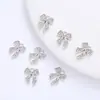 Accesorios de Joyería Más Vendidos en Amazon Pequeña Mariposa Metal Strass Joyería Accesorios para Manualidades Mariposa Colgante de Moda Accesorios