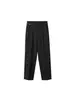Calça Social Masculina de Verão Retrô Cor Sólida Estilo Cinto para Atacado Transfronteiriço, Luxo Leve, Elegante, Casual de Negócios, Calça Longa Versátil