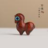 Ébano Sándalo Rojo Talla Pequeña Caballo Tang Colgante Caballo Zodiacal Sándalo diy Cadena para Teléfono Móvil Llavero Accesorios