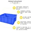 Cajas de Logística Europeas al por Mayor del Fabricante, Cajas de Plástico Industriales Reutilizables, Cajas de Transferencia de Transporte Logístico Apilables, Exclusivamente para Uso Transfronterizo