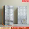Gabinete de acero inoxidable para tazas, empleado de fábrica, estante para tazas de múltiples compartimentos, casillero de almacenamiento de taller, gabinete de almacenamiento de tazas de té para sala de descanso