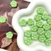 Serie de Colores Crema UV Acrílicos Color Sólido Flores Pequeñas Lindo Hecho a Mano DIY Cadena para Teléfono Colgante Materiales para Abalorios Accesorios
