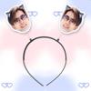 Verde Soda Wu Qingfeng Gong Yuqi Liu Jiakai Diadema de Primavera Diadema Accesorios para el Cabello Concierto Merchandising del Mismo Estilo