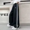 Pantalones de moda para niñas de calle, colección nueva primavera/otoño 2026, corte holgado, pierna recta, deportivos, de pierna ancha, casuales