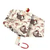 Sombrilla Automática Lolita, Linda Sombrilla de Protección Solar UV, Plástico Negro, Doble Uso para Sol y Lluvia, Sombrilla Plegable