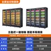 Congelador de Barra de Tres Puertas, Gabinete para Bebidas y Cerveza, Vitrina Vertical para Conservación Fresca, Refrigerador, Gabinete de Refrigeración Comercial, Venta al por Mayor Transfronteriza
