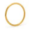 Rueda de la fortuna simple hueca brillante áspera lisa anillo pulsera acero titanio chapado oro 18K no se decolora pulsera para mujer lujo ligero nicho