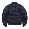 Atacado Transfronteiriço Outono Inverno Gola Alta Novo Estilo Masculina Casual Simples Versátil Jaqueta Bomber Marca Americana Tendência Jaqueta Personalização