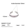 Anillo Ajustable Abierto de Plata 925 Chapado en Cobre, Lujo Ligero, Gama Alta, Diseño de Nicho, Estrella de Zirconia para Mujer, Verano