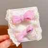 Nuevo y popular súper hada encaje lazo alta elasticidad anillo para el pelo suave al tacto de la piel grueso sin costuras duradero cuerda para la cabeza
