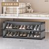 Armario para zapatos debajo de la cama de dormitorio escolar, estante para almacenamiento de zapatos en huecos estrechos, armario de almacenamiento para huecos estrechos, estante de caja de almacenamiento para baño