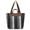Japonês e coreano novo estilo retro moda xadrez bolsa feminina de nicho commuter tote bag grande capacidade all-match bolsa de ombro