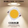 Fuente de luz COB integrada 1919 17 superficie emisora de luz 20W-50W lámpara de alta potencia perla de lámpara COB de alto brillo
