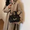 Bolso de Mano de Gran Capacidad de Moda Estilo Coreano para Mujer, Bolso Pequeño Nuevo Sencillo y Texturizado, Bolso Bandolera de Hombro Único con Diseño de Nicho