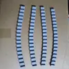 Accesorios para escurridor, Fundas y Tiras de Goma Adecuados para Tubos Redondos de 6 mm, Disponibles en Múltiples Tamaños, Silicona Gris