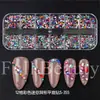 FULL BEAUTY Decorações para Nail Art Acrílico Mini Strass Irregulares de Fundo Plano Decorações Coloridas Mistas para Nail Art