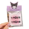 Sanrio calcomanías para uñas infantiles lindas estilo japonés uñas postizas de dibujos animados con parte trasera adhesiva decoraciones de uñas autoadhesivas parches para uñas
