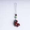 Sándalo Rojo/Ébano/Sándalo Talla DIY Tang Ma Ma al Éxito Teléfono Móvil Pincho Simple Bolso Colgante Pequeño Colgante