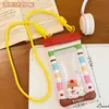Bolsa Impermeável Original para Parque Aquático de Verão Bolsa de Armazenamento para Celular para Rafting ao Ar Livre Bolsa Selada Fofa para Natação e Mergulho