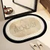 Alfombra de Diatomeas con Gato de Dibujos Animados Alfombrilla para Pies Absorbente de Agua Secado Rápido para Baño Ducha Antideslizante Resistente al Desgaste Alfombrilla de Baño