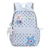 Mochila escolar de lunares bolsa de dolor ins mochila de gran capacidad para estudiantes de secundaria y preparatoria niñas estudiantes de primaria alta mochila de viaje