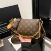 Bolso Bandolera Vintage con Cadena Floral para Mujer, Bolso de Hombro de Moda Versátil, Nuevo Modelo 2026, Bolso de Mano de Gama Alta de Nicho