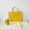 Bolsa Tote de Fieltro a la Moda con Opción de Impresión de Logotipo, Bolsa de Fieltro para Estudiantes, Bolsa Tote de Fieltro para Traslados