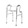 Bastón plegable de aleación de aluminio transfronterizo K, marco de soporte plegable antideslizante para exteriores, bastón de cuatro patas para ancianos