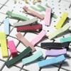 Acessórios de Cabelo DIY Material Acessórios de Grampo Borda Ondulada Cinto de Chapéu Bolsa Completa Meia Bolsa Presilha Presilha Lateral Infantil