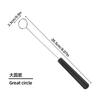 Garfo para Fondue de Queijo Chocolate Aço Inoxidável Conjunto de 6 Peças Cabo de Plástico Colher para Molho Garfo Colher de Chocolate terno