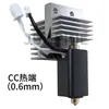 Cabeça de Impressão Elegoo Centauri Carbono/CC/CC2/Hot End Bico de Aço Boca de Limpeza Resistente a Altas Temperaturas