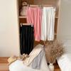 Pantalones de Verano 2025 para Niños Clase A Deportivos Color Sólido Anti-mosquitos Pantalones para el Hogar Niños y Niñas Pantalones con Lazo en el Tobillo Pantalones de Linterna