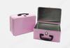 Caja de Lata Cuadrada de Mano con Cerradura y Tapa abatible, Popular Juguete, Lata para Guardar Dulces y Galletas, Caja Portátil de Hoja de Lata