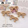 DIY Crema Colorido Encaje Estrella Lazo DIY Accesorios Hechos a Mano Cuentas Sueltas Acrílico Cadena para Teléfono Móvil Llavero Cuentas
