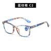 Nuevos lentes de lectura Impresión Jiangnan moda lentes de lectura anti-luz azul al por mayor lentes dorados para mujer lentes de lectura HD