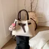 Bolsa Vintage 2026 Moda Mãe-Filha Primavera Simples Textura Nicho Bolsa de Mão Bolsa Saco Feminina Leve Luxo Novo Estilo Bolsa Transversal