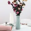 Jarrón de Plástico Estilo Nórdico para Decoración del Hogar, Jarrón de Flores Minimalista Duradero y Creativo para Sala de Estar