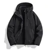 Chaqueta 3 en 1 para Mujer Kongshan Rain Modelo Nuevo 2026 para Mujeres Petites, Chaqueta con Capucha, Chaqueta de Senderismo para Mujer, Chaqueta de Senderismo para Hombre