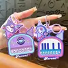 Llavero de piano Sanrio con licencia oficial transfronteriza, colgante para mochila, llavero de coche, regalo pequeño, venta al por mayor de comercio exterior