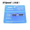 Hebilla mágica de cadena SUMC para cadena de bicicleta de 6, 7, 8, 9, 10 y 11 velocidades, 12 velocidades, con hebilla de liberación rápida y caja de hebillas.
