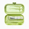[Tamaño de Viaje] Set de Viaje de Pasta de Dientes y Cepillo de Dientes Baixi Kit de Cuidado Plegable Portátil Esencial para Viajes de Negocios y Viajes