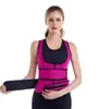 Chaleco con Cremallera de Neopreno Personalizado Transfronterizo Moldeador Corporal Superior Soporte Ajustado para el Busto Moldeador Corporal Grueso Control Abdominal Cinturilla